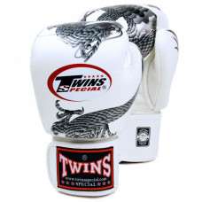 Боксерские перчатки Twins FBGVL3-23 white silver 14 oz