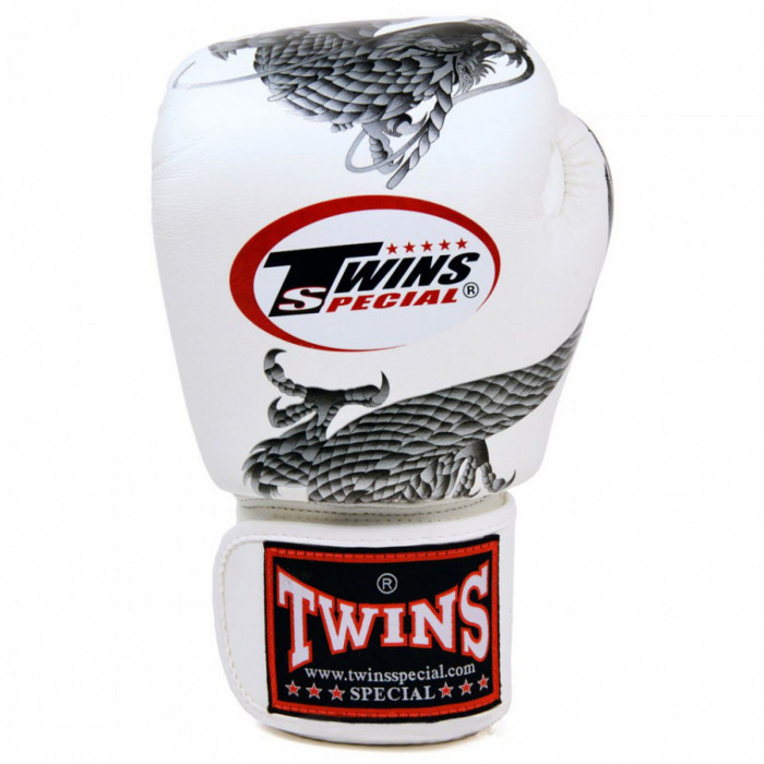Боксерские перчатки Twins FBGVL3-23 white silver 16 oz