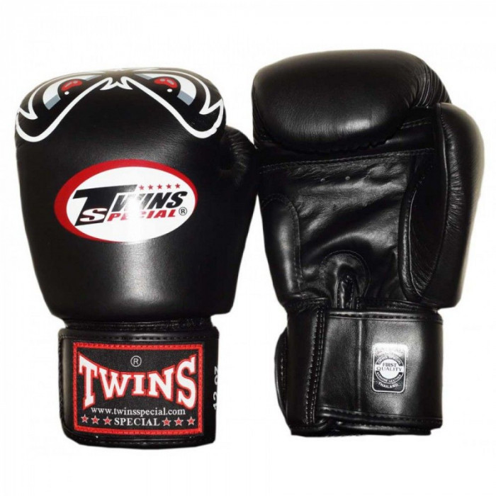 Боксерские перчатки Twins FBGVL3-25 black 10 oz