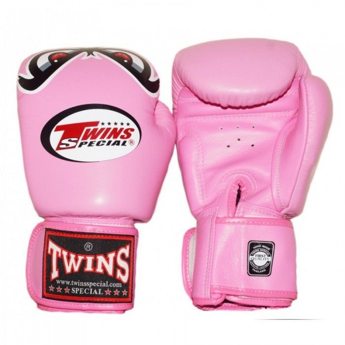 Боксерские перчатки Twins FBGVL3-25 pink 14 oz