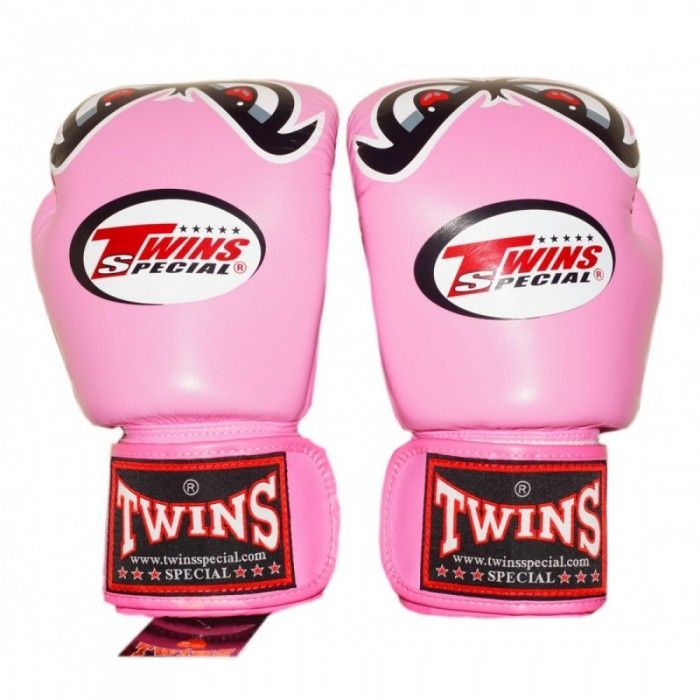 Боксерские перчатки Twins FBGVL3-25 pink 12 oz