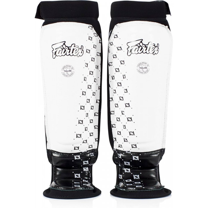 Защита голени Fairtex SP6 white 2XL