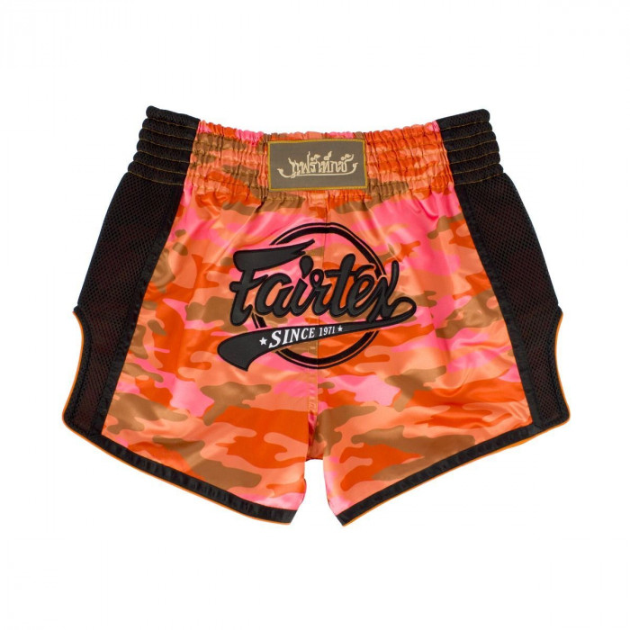 Шорты для бокса Fairtex BS1711 (камуфляж-оранжевый) M