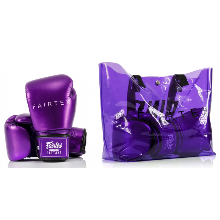 Боксерские перчатки Fairtex BGV22 violet 16 oz