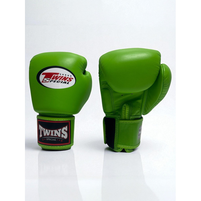 Боксерские перчатки Twins Special BGVL3 green neon 10 oz