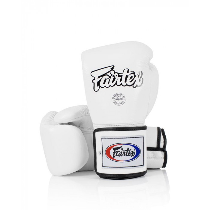 Боксерские перчатки Fairtex BGV5 white 16 oz