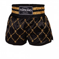 Шорты для бокса TKTBS211 black-gold S
