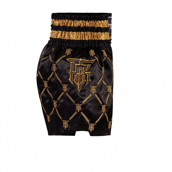 Шорты для бокса TKTBS211 black-gold S