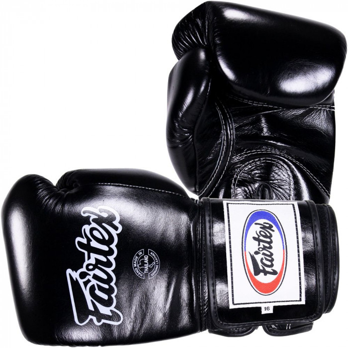 Боксерские перчатки Fairtex BGV5 black 16 oz