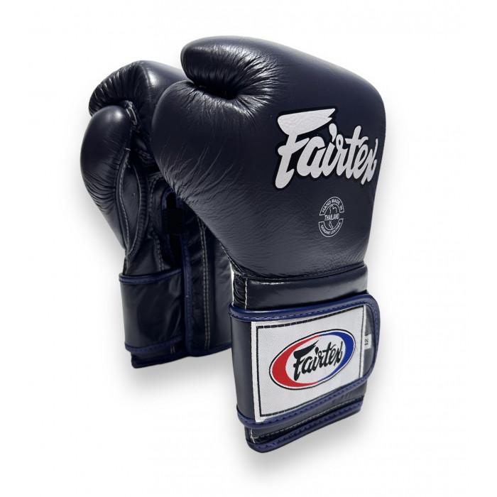 Боксерские перчатки Fairtex BGV9 blue 16 oz