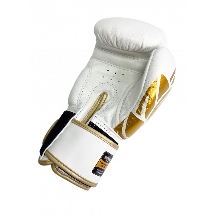 Премиальные боксерские перчатки Banchamek Gym BGL-GL3 white 16 oz