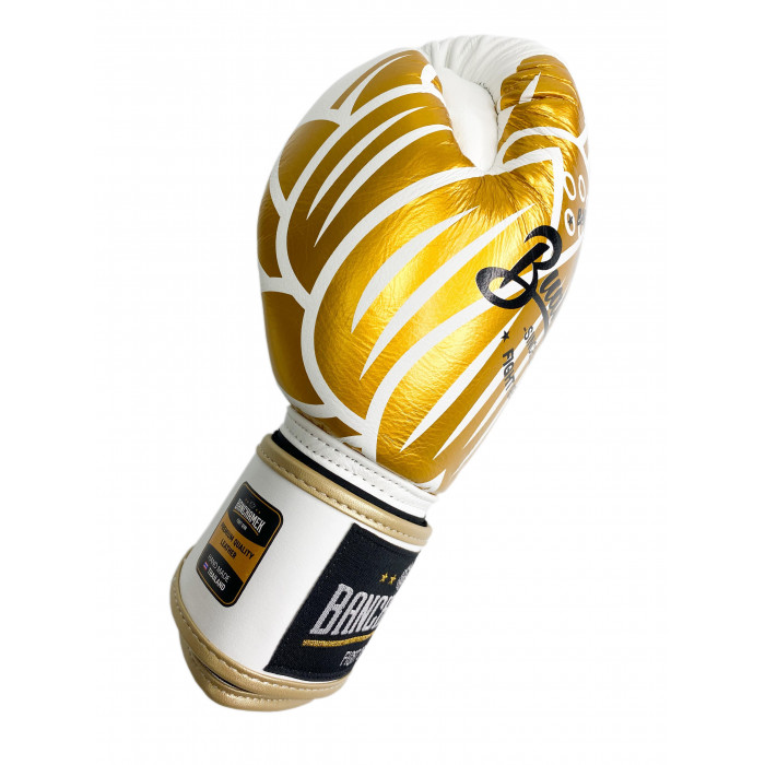 Премиальные боксерские перчатки Banchamek Gym BGL-GL3 white 12 oz