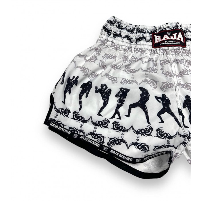 Шорты для бокса Raja Boxing Fighter white L
