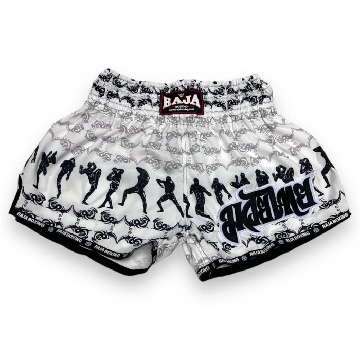 Шорты для бокса Raja Boxing Fighter white XL