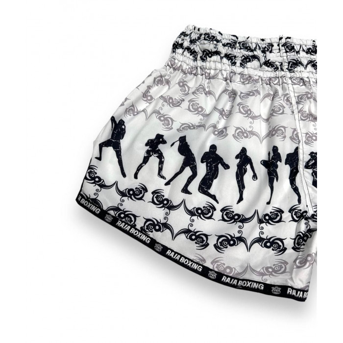 Шорты для бокса Raja Boxing Fighter white XL