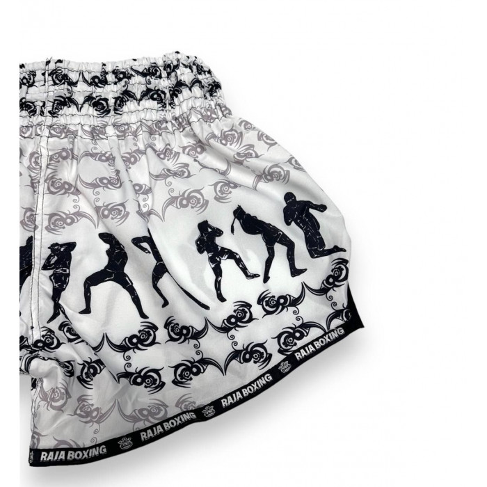 Шорты для бокса Raja Boxing Fighter white XL