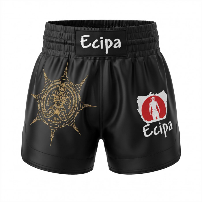 Шорты для Muay Thai Ecipa Fighter black 2XL