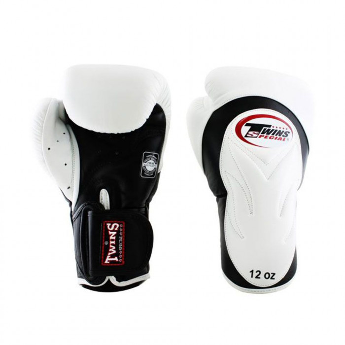 Боксерские перчатки BGVL6 black-white 16 oz