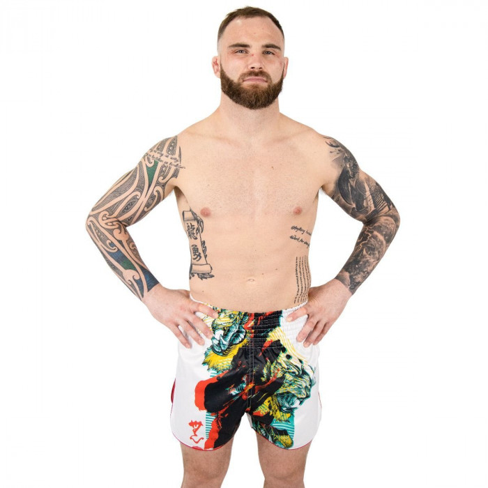 Шорты для бокса Fairtex BS1908 (белый) M