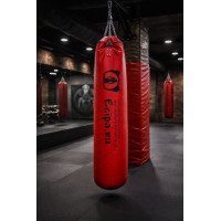 Боксерский мешок HB1 Ecipa red Muaythai Banana Bag (БЕЗ НАПОЛНЕНИЯ)