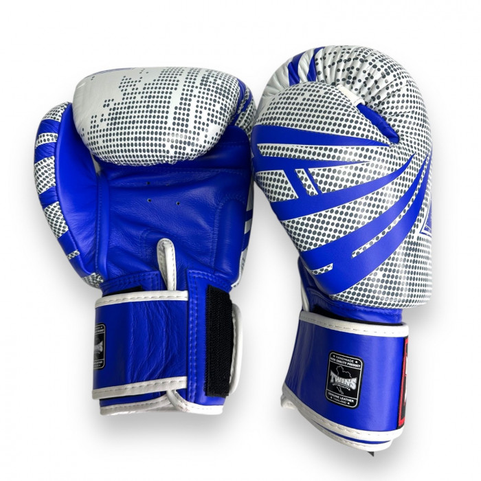 Боксёрские перчатки FBGVL3-TW5 white blue 10 oz