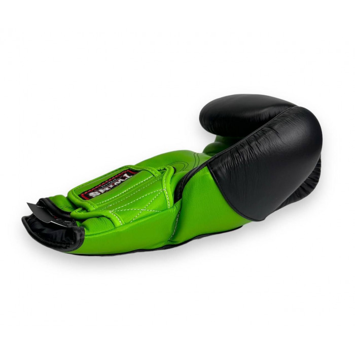 Боксерские перчатки Twins Special BGVL6 MK green black 12 oz