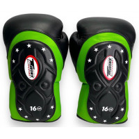 Боксерские перчатки Twins Special BGVL6 MK green black 16 oz