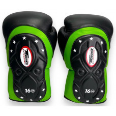 Боксерские перчатки Twins Special BGVL6 MK green black 16 oz