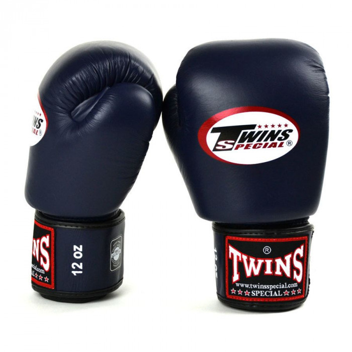 Боксерские перчатки Twins special BGVL3 Navy Blue 12 oz