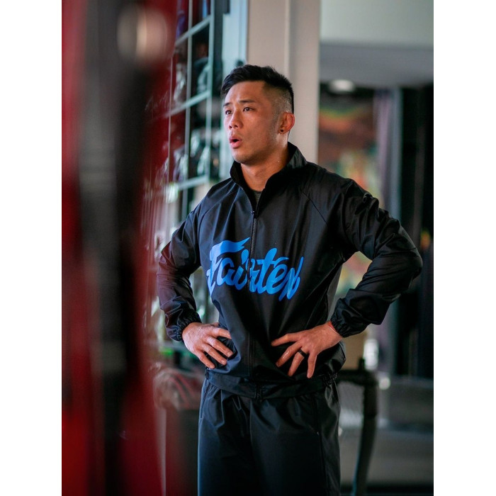 Костюм сауна Fairtex VS3 black blue L