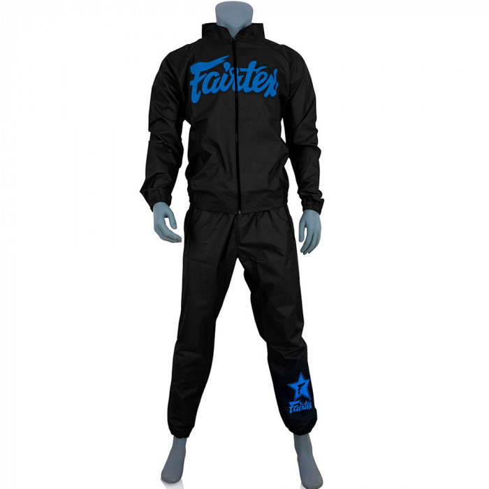 Костюм сауна Fairtex VS3 black blue L