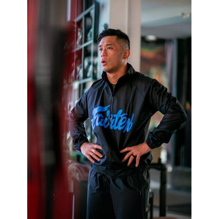 Костюм сауна Fairtex VS3 black blue M