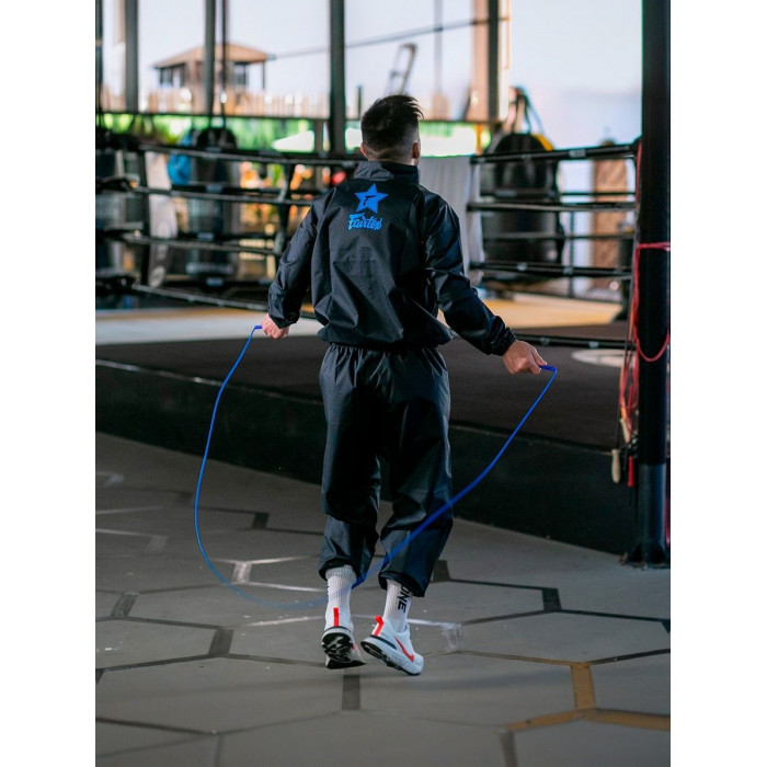 Костюм сауна Fairtex VS3 black blue XL
