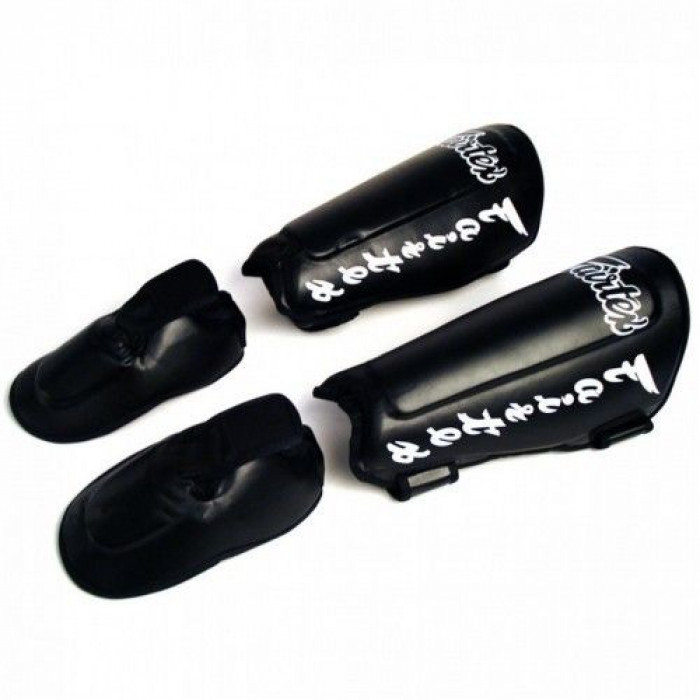 Защита голени Fairtex SP7 black M
