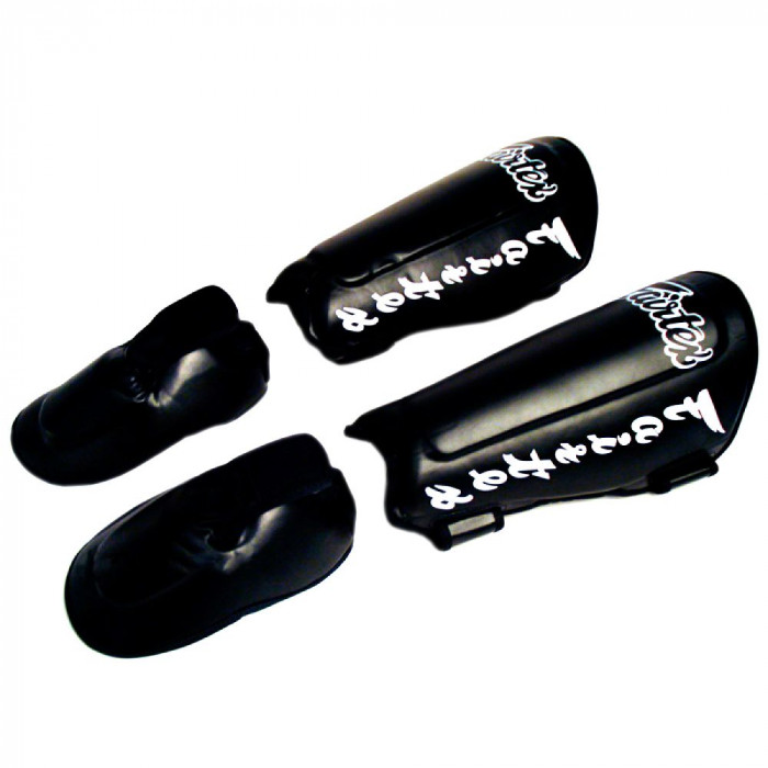 Защита голени Fairtex SP7 black M