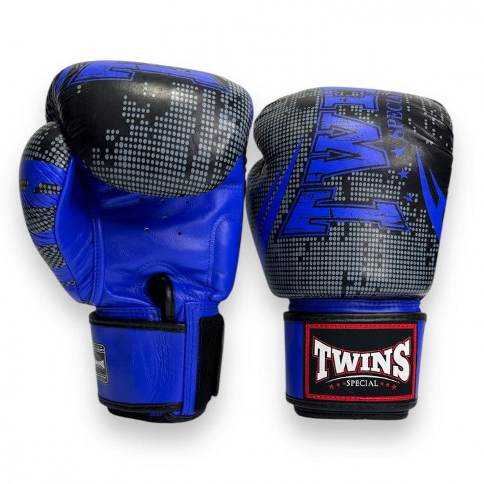 Боксёрские перчатки FBGVL3-TW5 black blue 12 oz