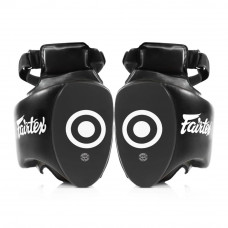 Тренерские накладки для Лоу Кика Fairtex TP5 black black