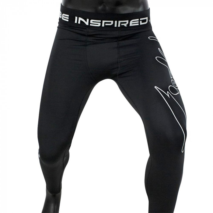 Тайтсы Fairtex CP1 black M (Легенцы для спорта) Компрессионные штаны