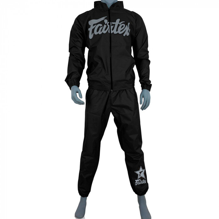 Костюм сауна Fairtex VS3 black gray S