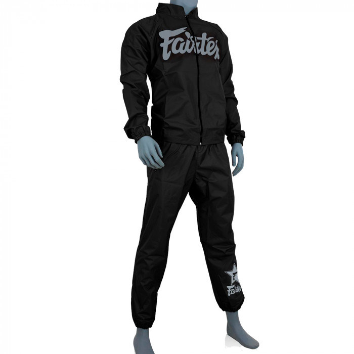 Костюм сауна Fairtex VS3 black gray XL