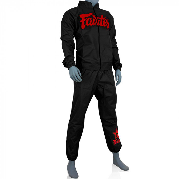 Костюм сауна Fairtex VS3 black red L