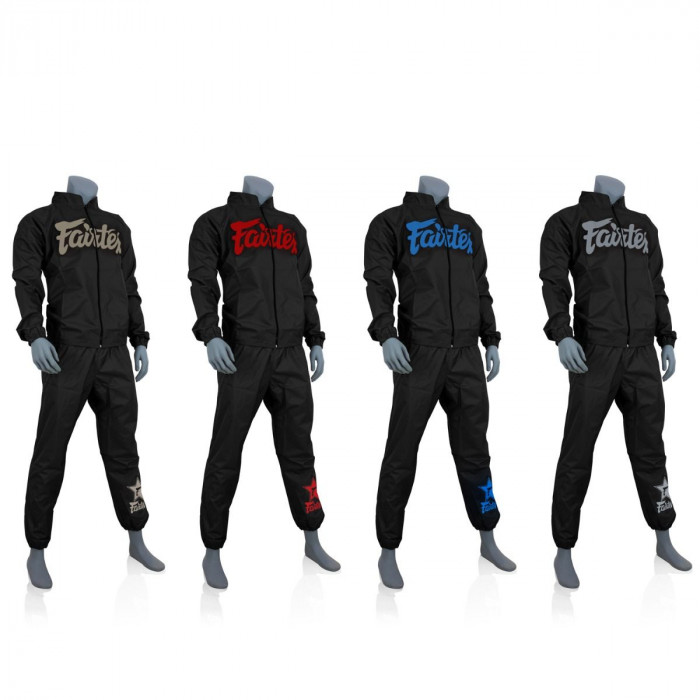Костюм сауна Fairtex VS3 black red M