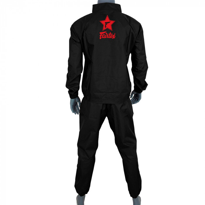 Костюм сауна Fairtex VS3 black red S