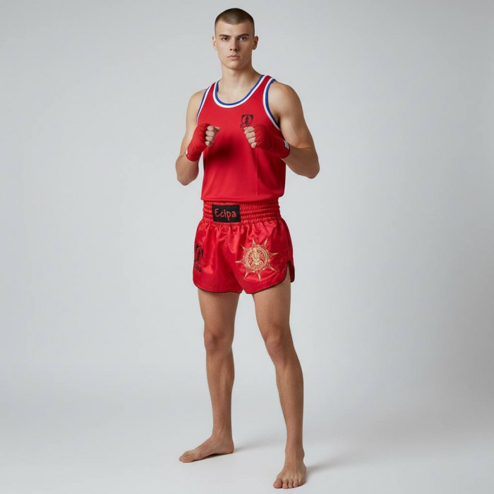Шорты для Muay Thai Ecipa Fighter red 2XL