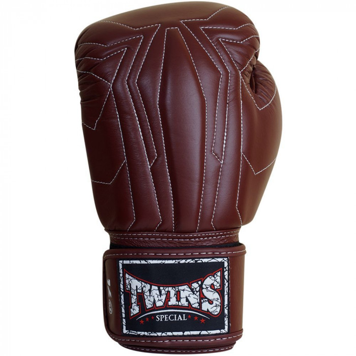 Боксерские перчатки Twins Special BGVL14 Dark Brown 16 oz