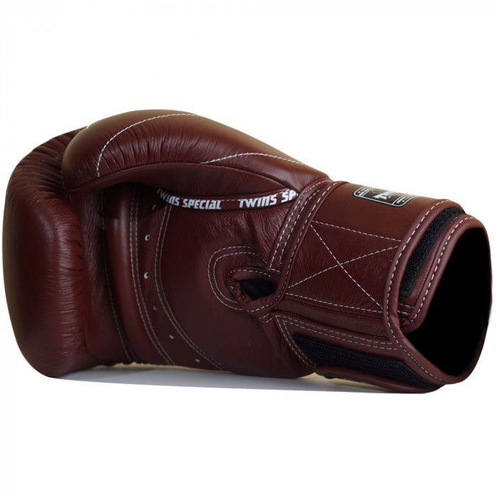 Боксерские перчатки Twins Special BGVL14 Dark Brown 16 oz