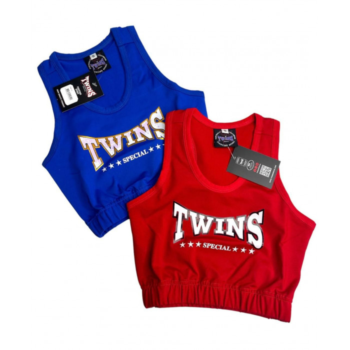 Женский Топ для тайского бокса Twins Special TSB-3 red L
