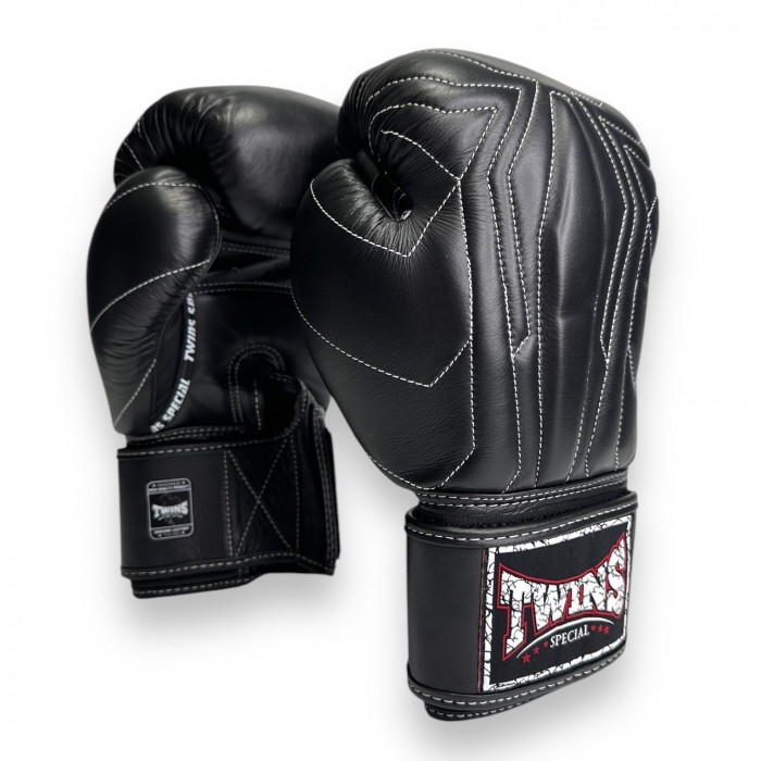 Боксерские перчатки Twins Special BGVL14 black 14 oz