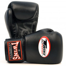 Боксерские перчатки Twins Special BGVL3 black 12 oz