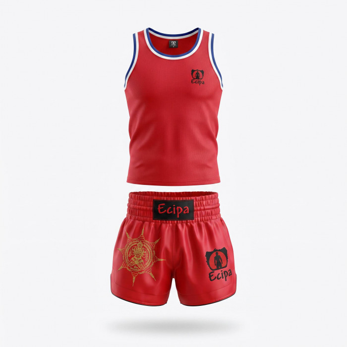 Шорты для Muay Thai Ecipa Fighter red M